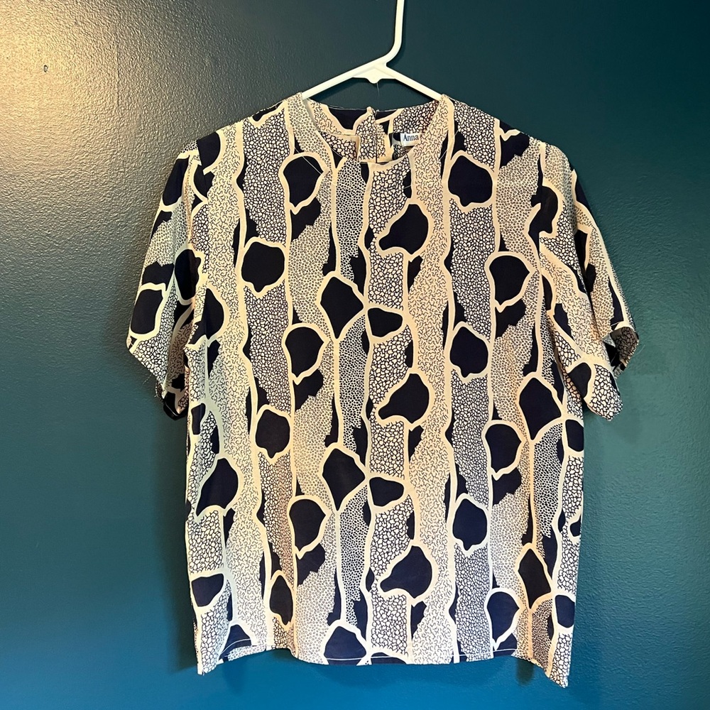 Anna & Frank silk blouse - small